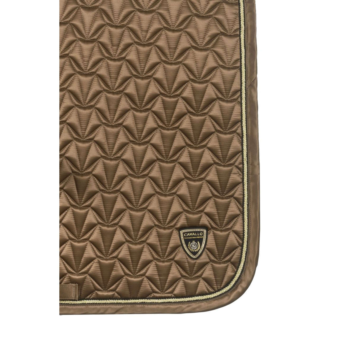 Cavallo Premium Capsule Tapis de Selle CavalLyana Dressage Dark Caramel