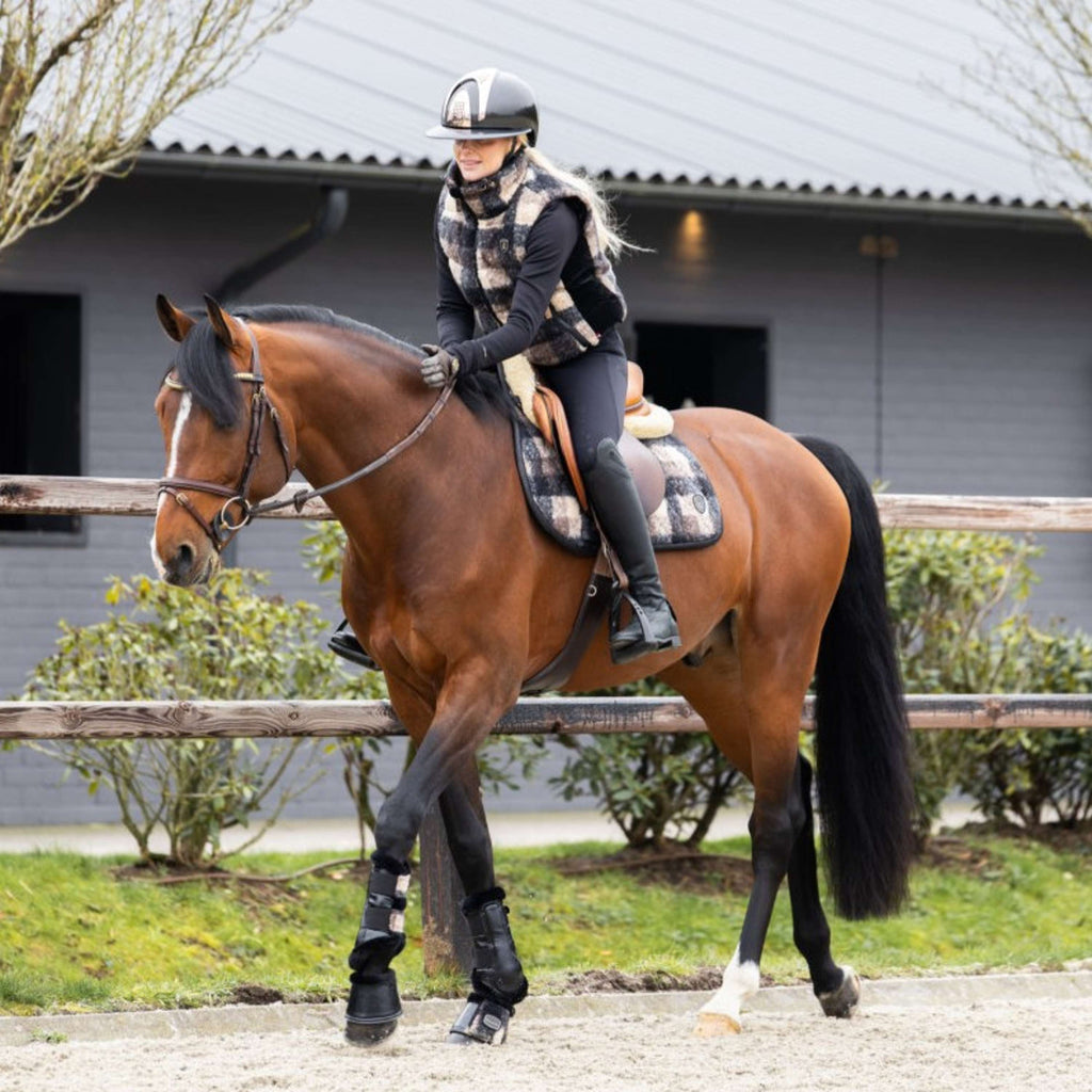 Cavallo Tapis de Selle Cavallevie Dressage Carreau
