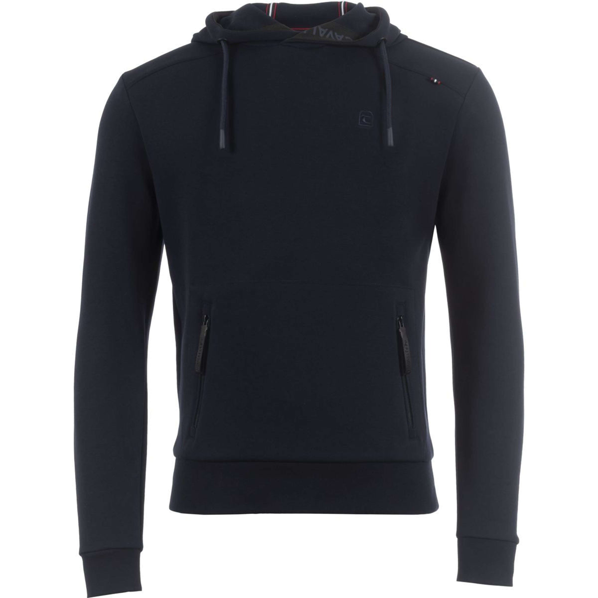 Cavallo Pull col Hoodie Caval Hommes Bleu Foncé