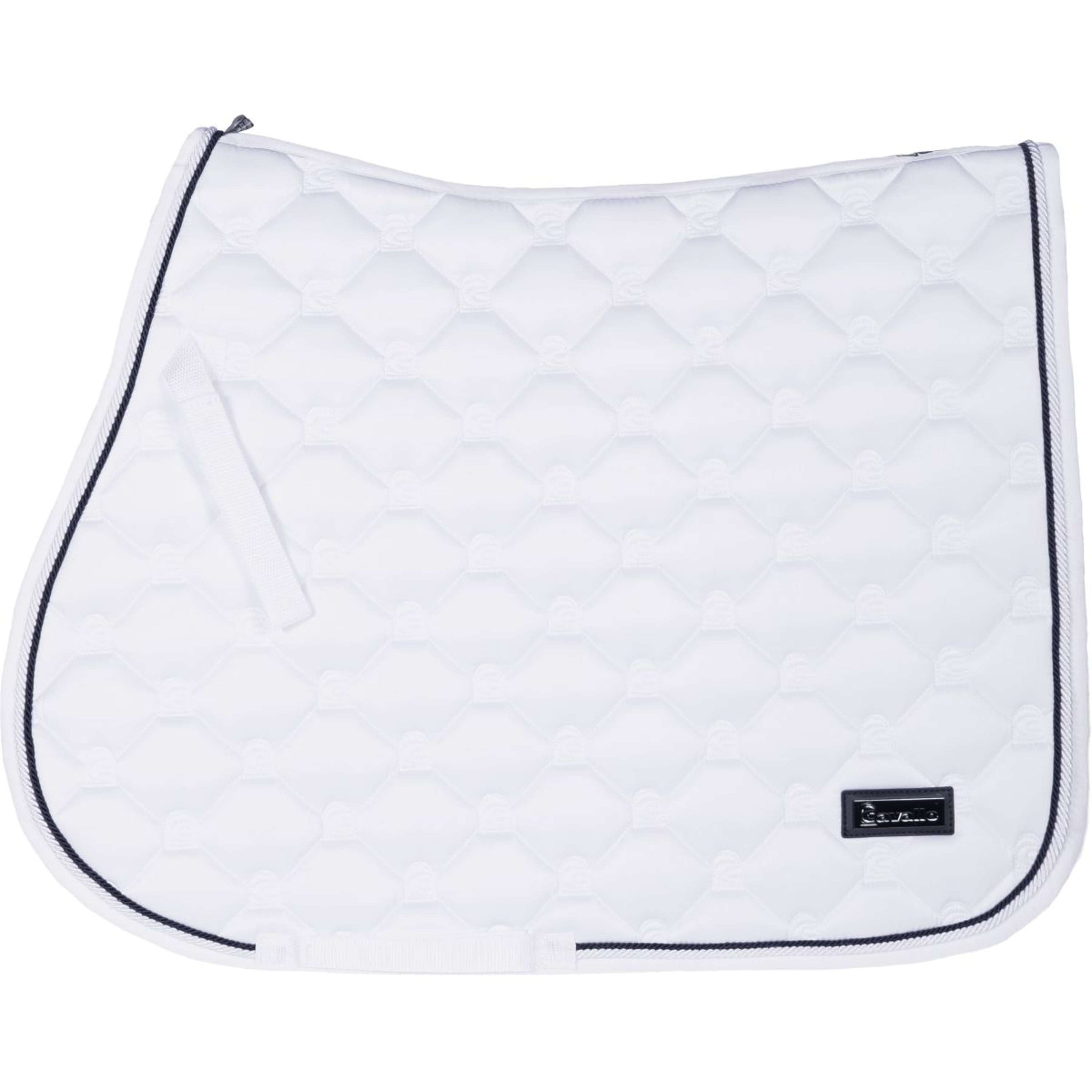 Cavallo Tapis de Selle CavalHanaya de Saut Blanc