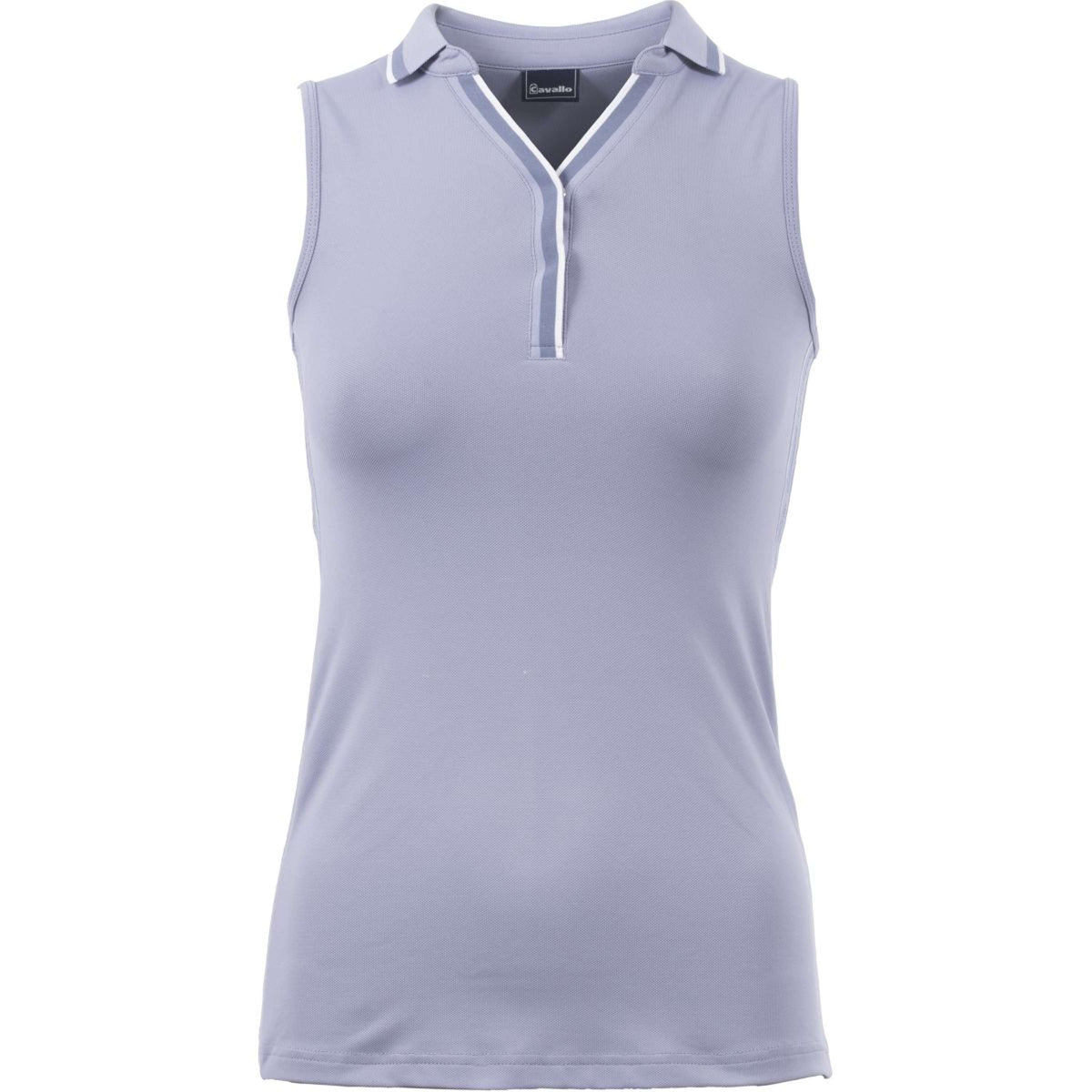 Cavallo Chemise Fleur Sporty Polo Femmes Blue Violet