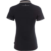 Cavallo Polo Caval Pique V-Neck Noir