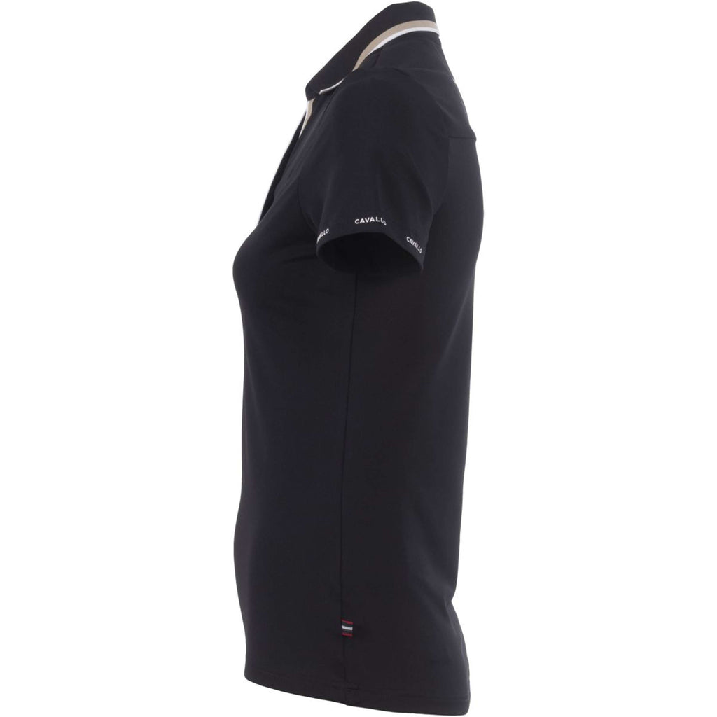 Cavallo Polo CavalPique V-Neck Noir
