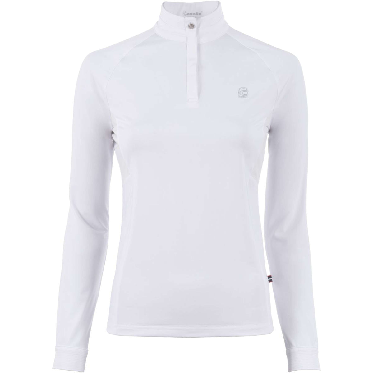 Cavallo Chemise Caval UV Halfzip Blanc