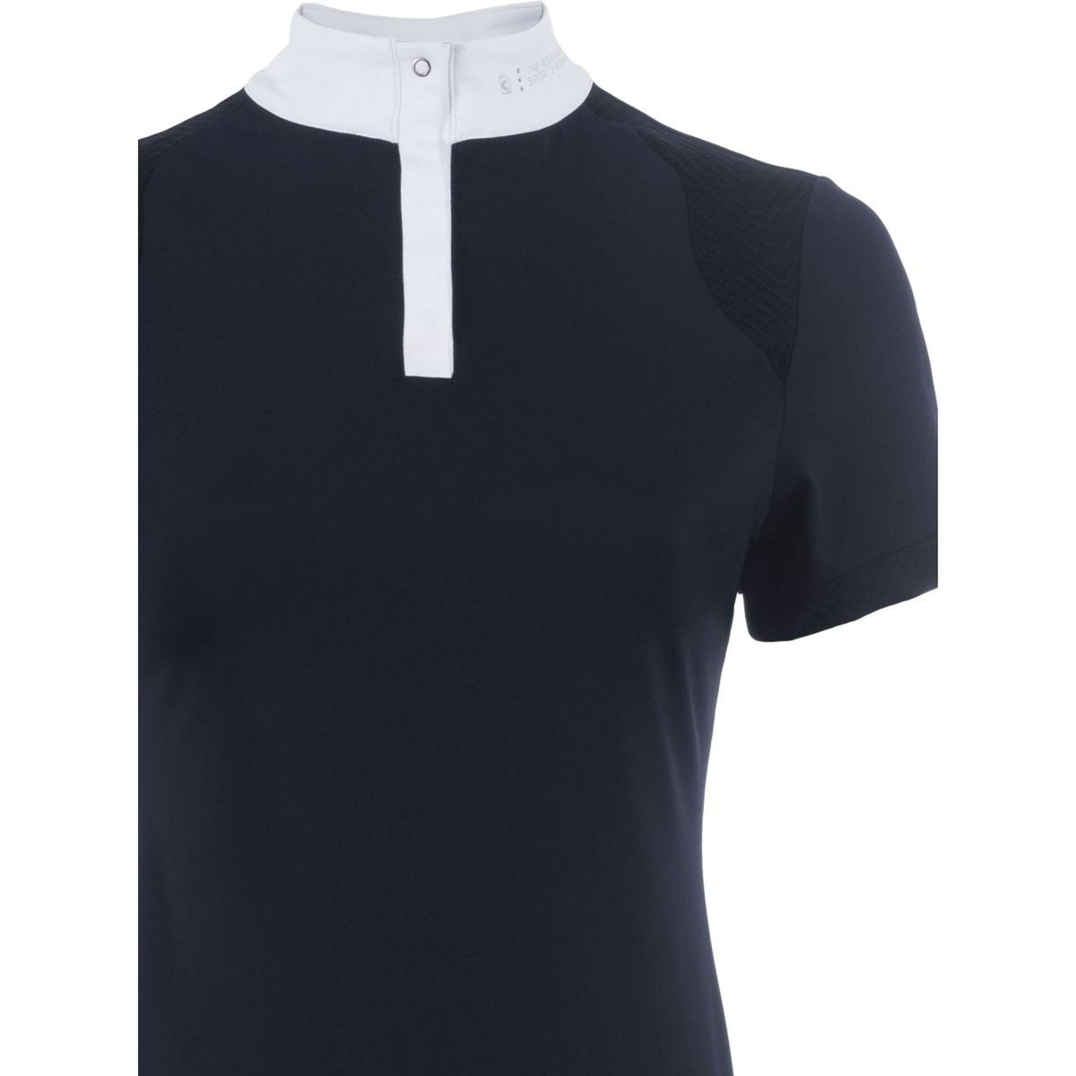 Cavallo T-shirt de Concours Caval Halfzip Bleu Foncé