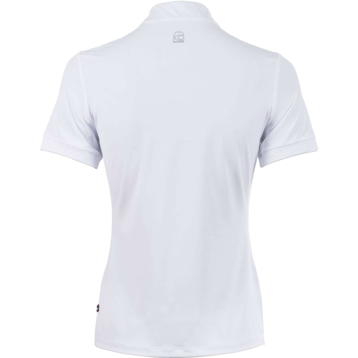 Cavallo T-shirt de Concours Caval Halfzip Blanc