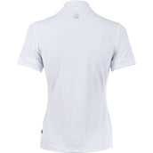 Cavallo T-shirt de Concours Caval Halfzip Blanc