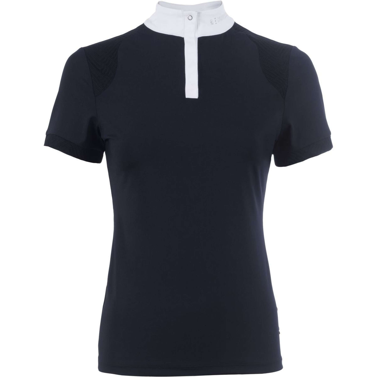 Cavallo T-shirt de Concours Caval Halfzip Bleu Foncé