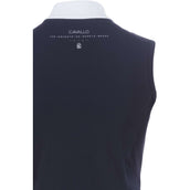 Cavallo T-shirt de Concours CavalHalfzip Sans Manche Bleu Foncé