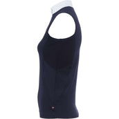 Cavallo T-shirt de Concours CavalHalfzip Sans Manche Bleu Foncé