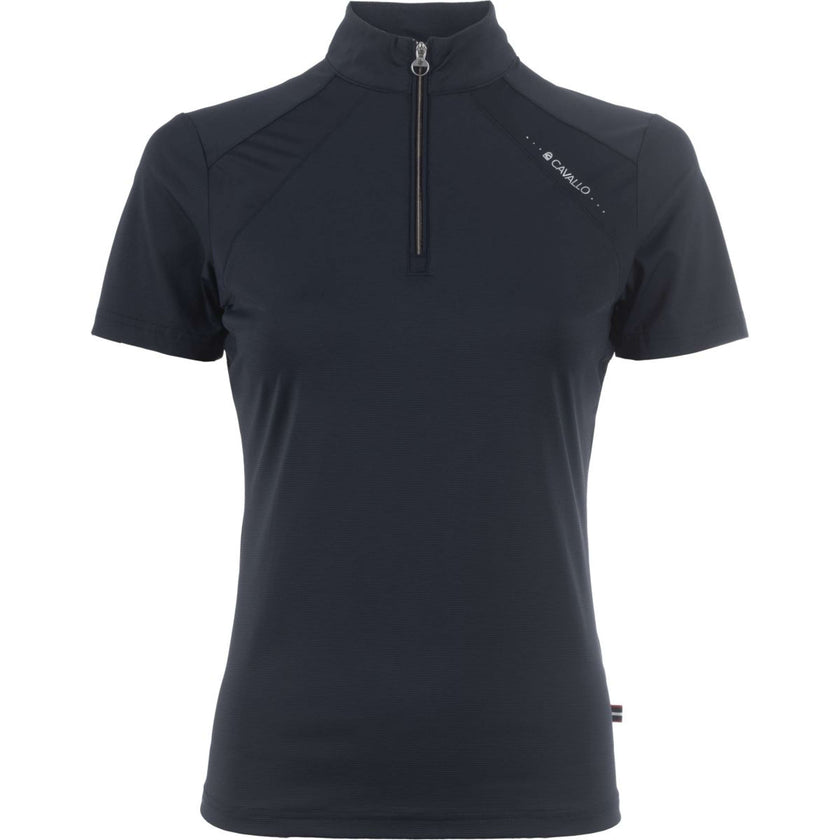 Cavallo Chemise Fonctionnelle Caval Halfzip Bleu Foncé