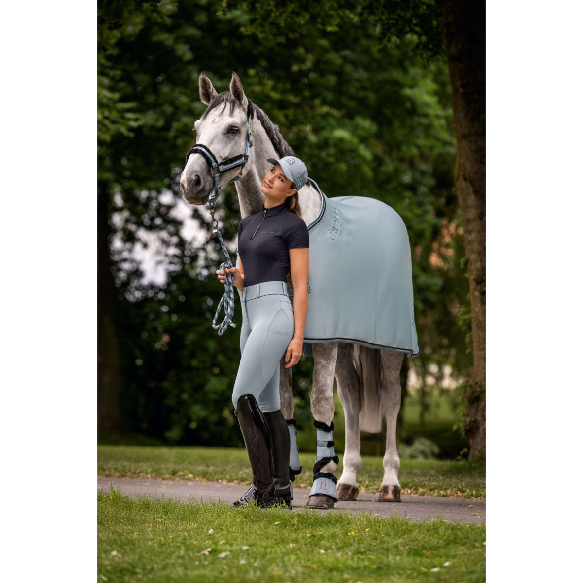 Cavallo Casquette CavalCap Soft Aqua