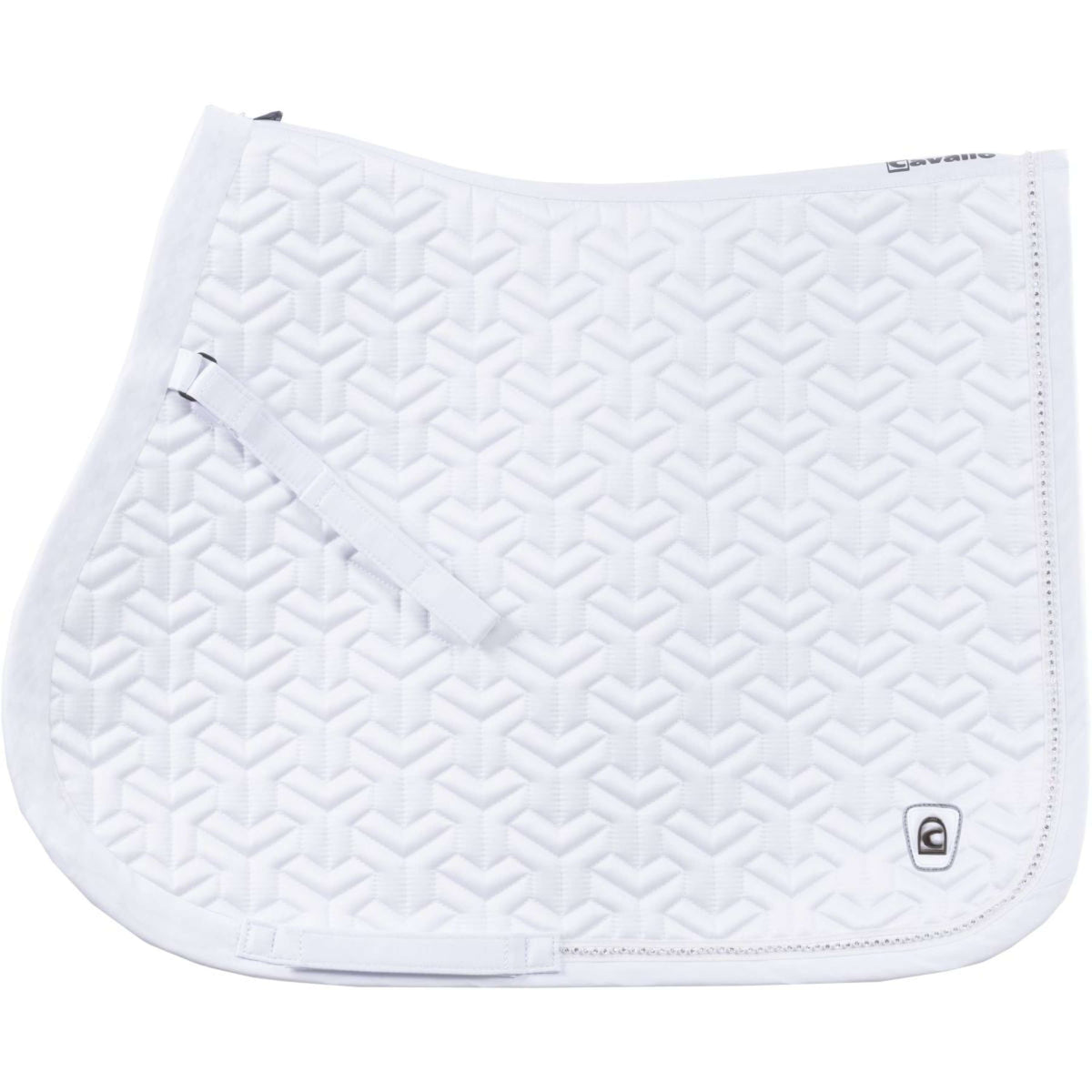 Cavallo Tapis de Selle Caval Cool Comfort Polyvalent Blanc