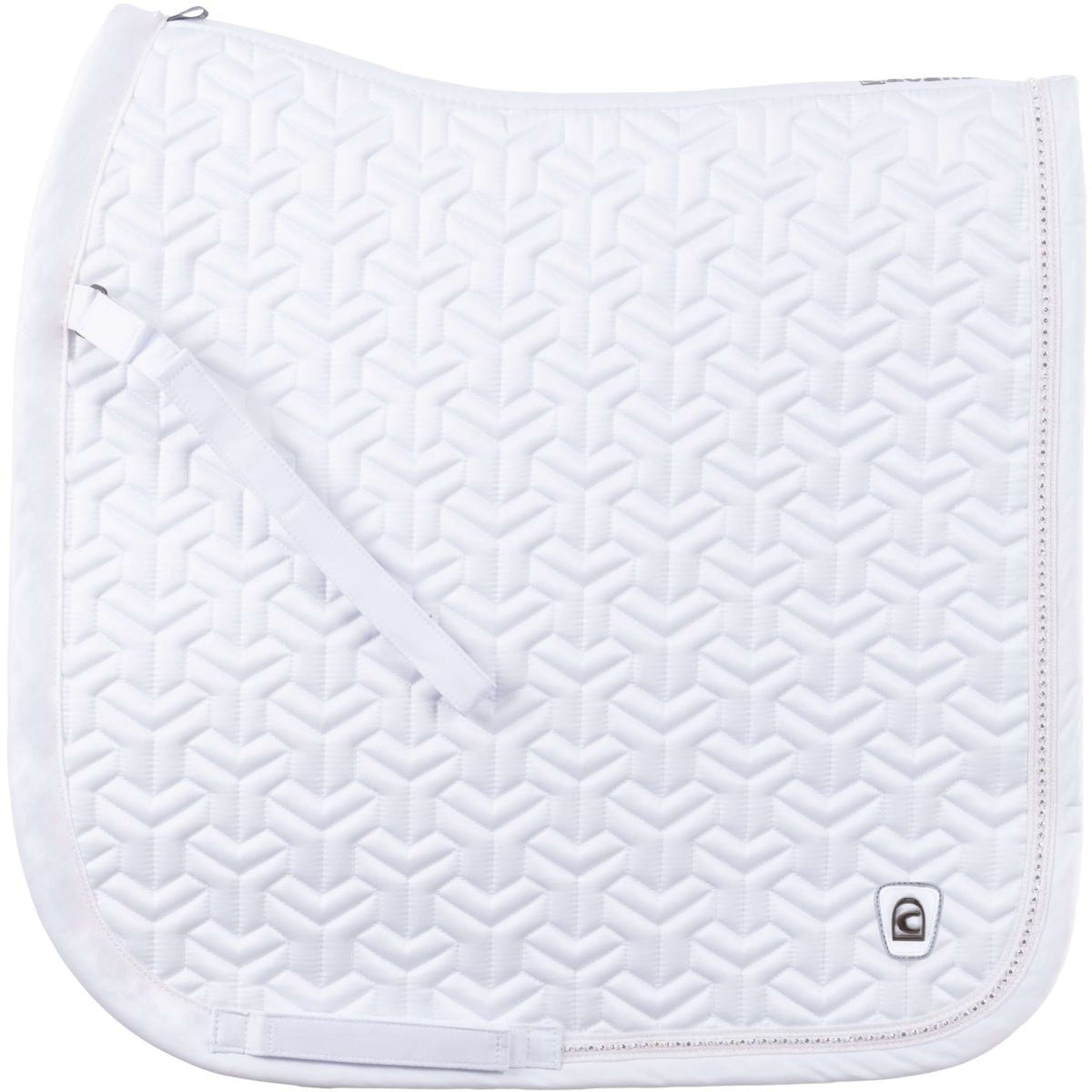 Cavallo Tapis de Selle Caval Cool Comfort Dressage Blanc