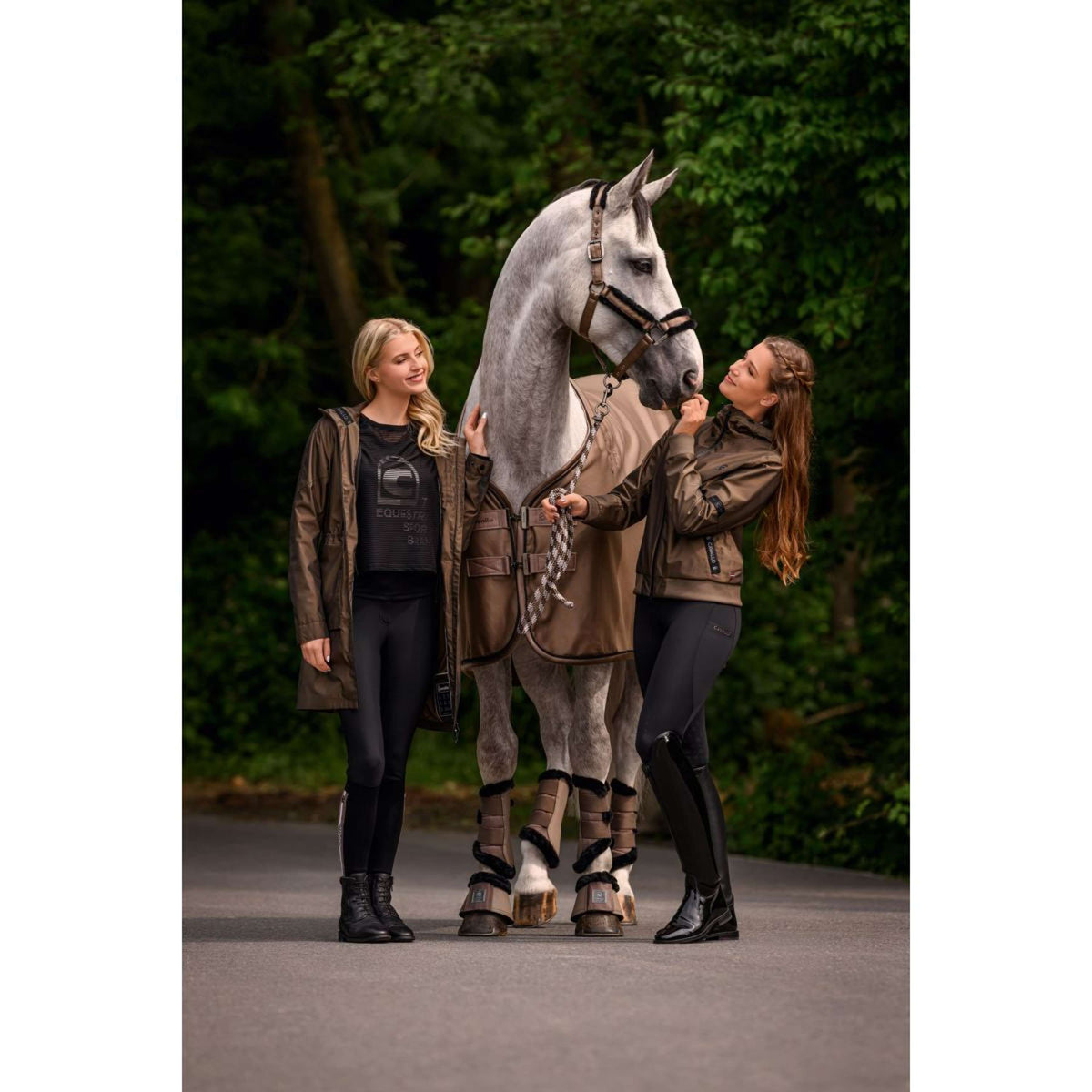 Cavallo Couverture Polaire CavalQuick Dry Cooler Mocha Latte