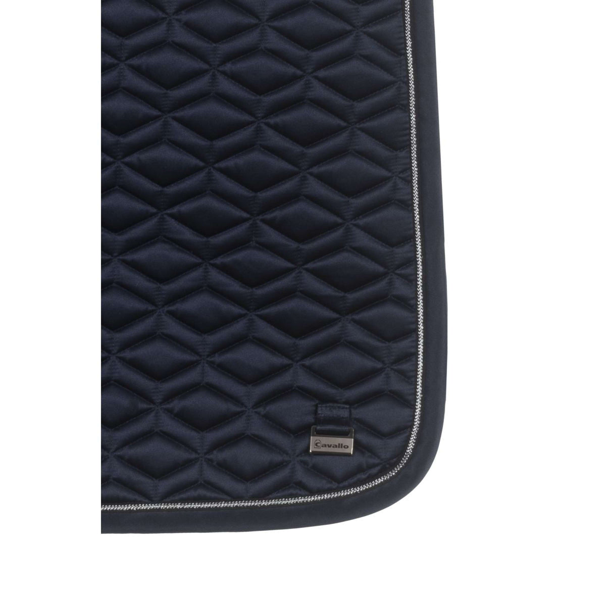 Cavallo Tapis de Selle Caval Bamboo Dressage Bleu Foncé