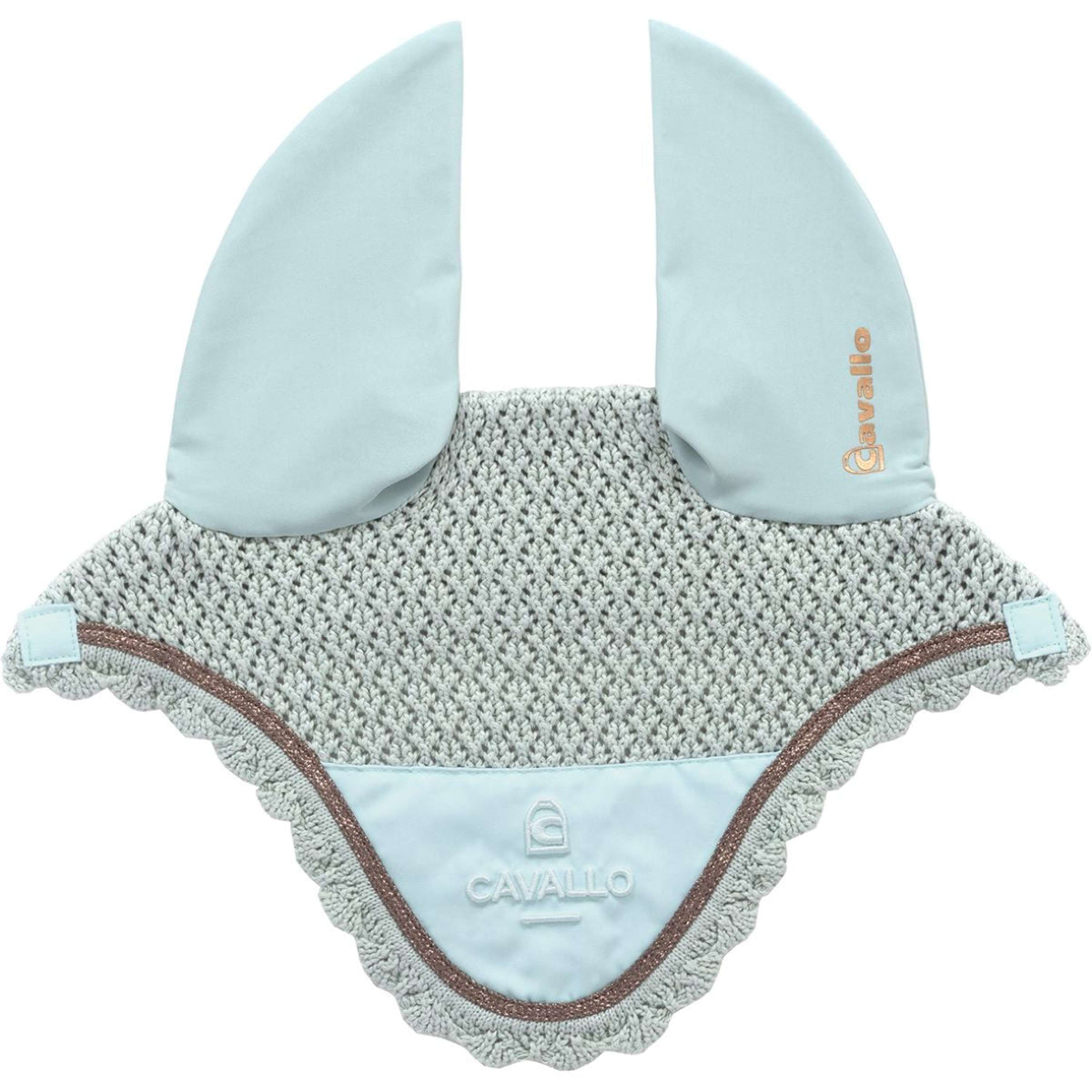Cavallo Bonnet Anti-Mouches CavalPerla Crystal Blue