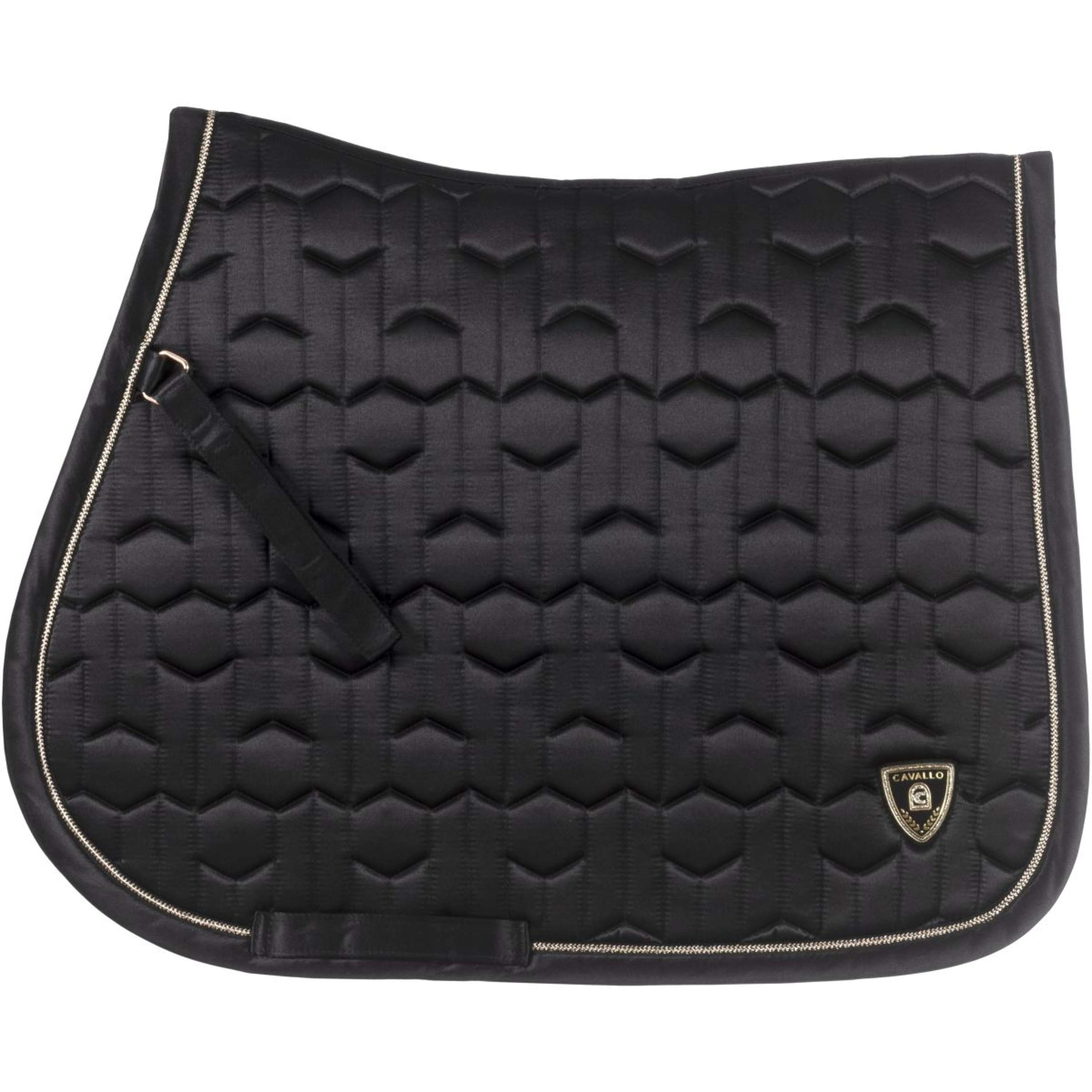 Cavallo Tapis de Selle CavalJette Dressage Noir