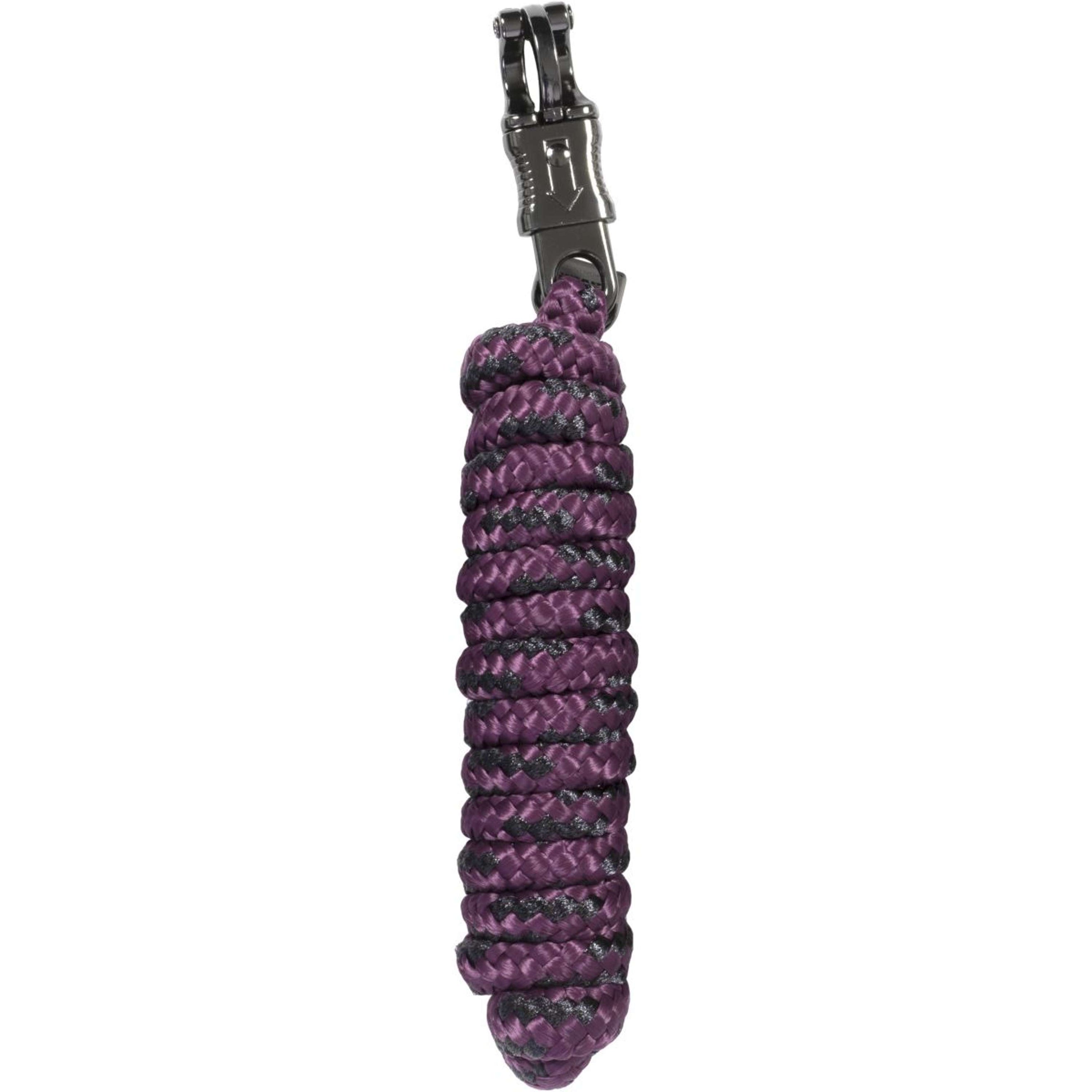 Cavallo Corde pour Licol CavalJuri avec Crochet Panique Dusty Violet