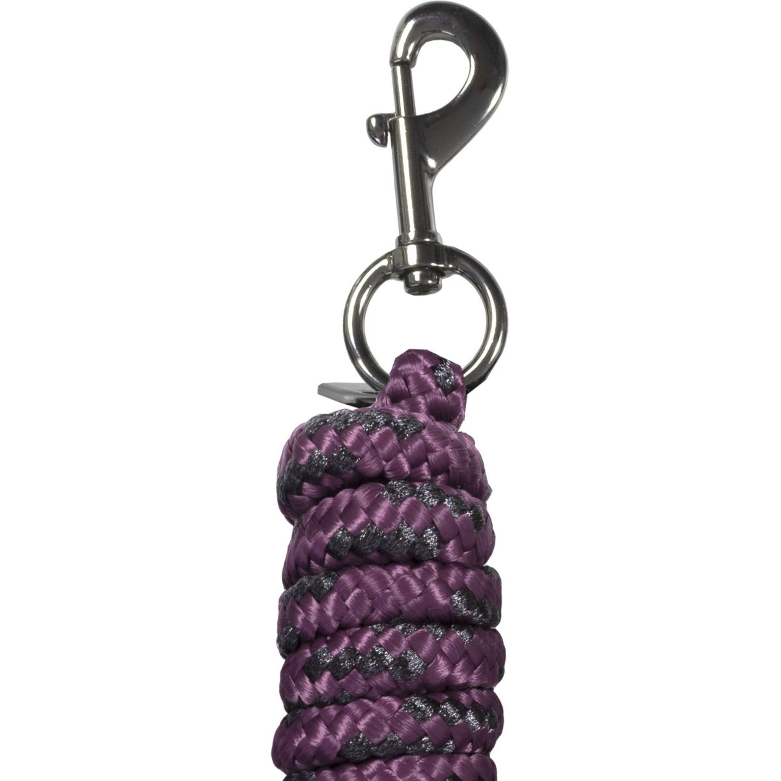 Cavallo Corde pour Licol CavalJuri avec Mousqueton Dusty Violet