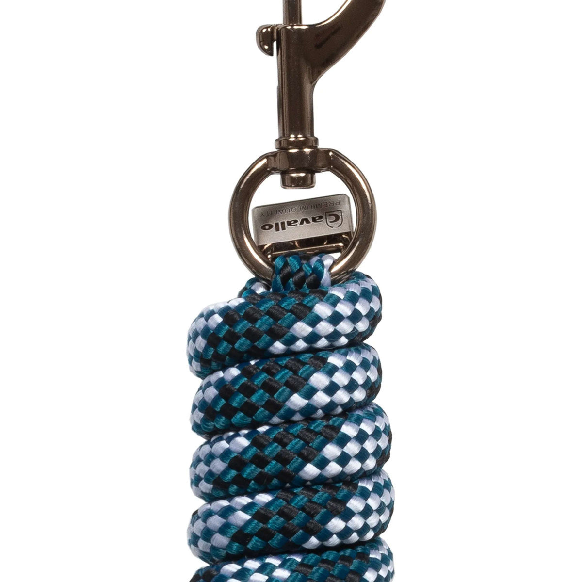Cavallo Corde pour Licol CavalJace avec Mousqueton Dark Peacock