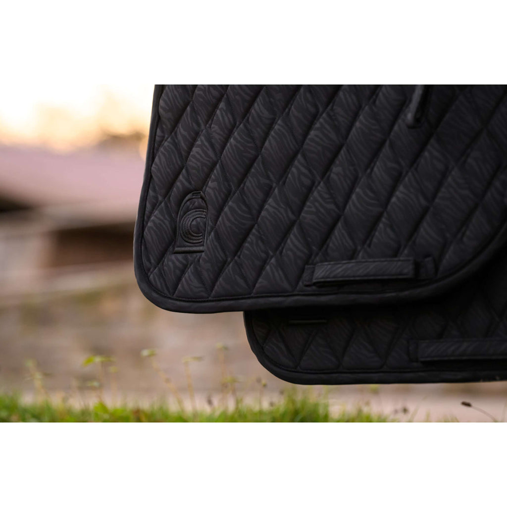 Cavallo Tapis de Selle CavalRuna Polyvalent Noir