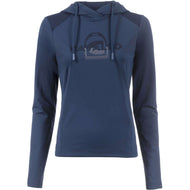 Cavallo Pull col Hoodie Hybrid CavalMiki Nightblue