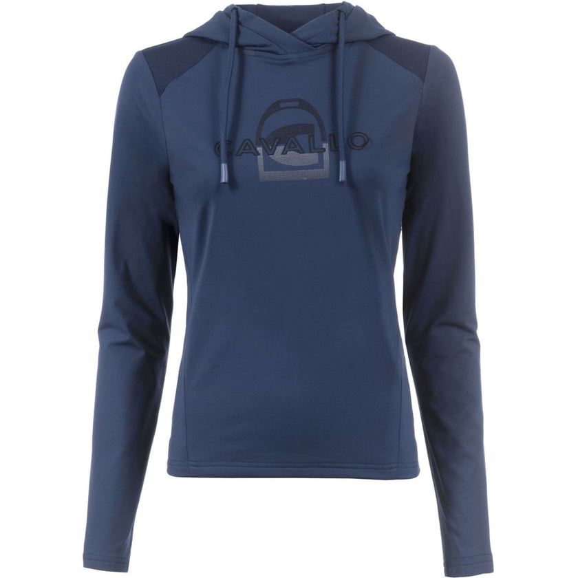 Cavallo Pull col Hoodie Hybrid CavalMiki Nightblue