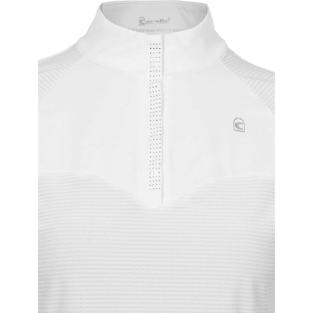 Cavallo T-shirt de Concours CavalBrisa Blanc