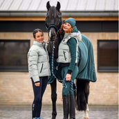 Cavallo Licol CavalJero avec Fourrure Dark Peacock