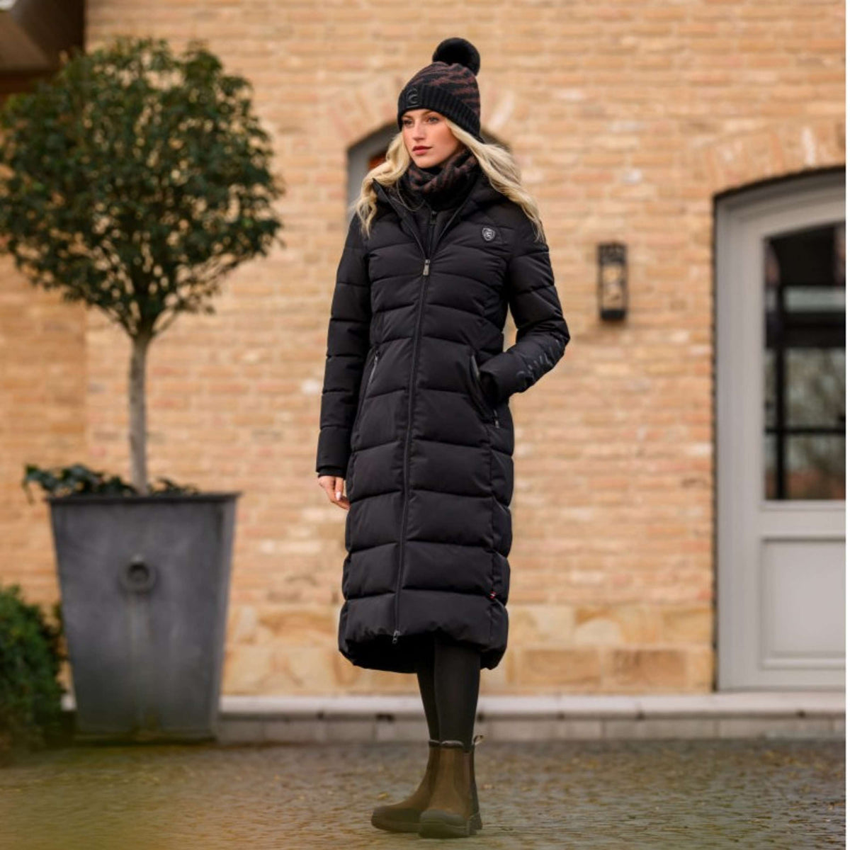 Cavallo Bonnet CavalDelmy Black Café