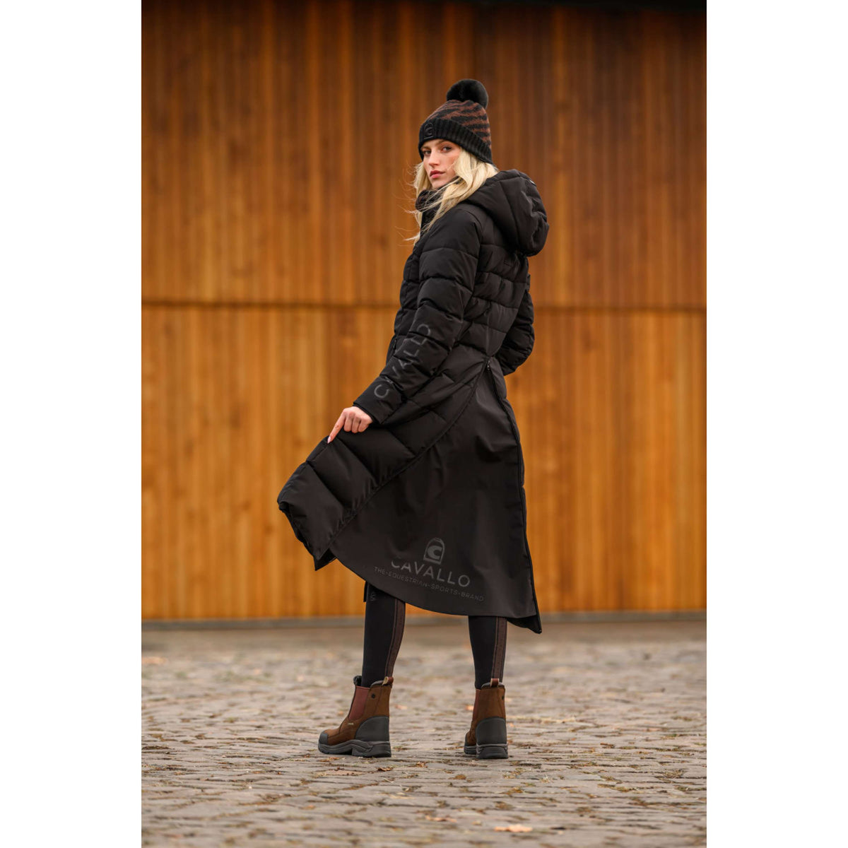 Cavallo Bonnet CavalDelmy Black Café