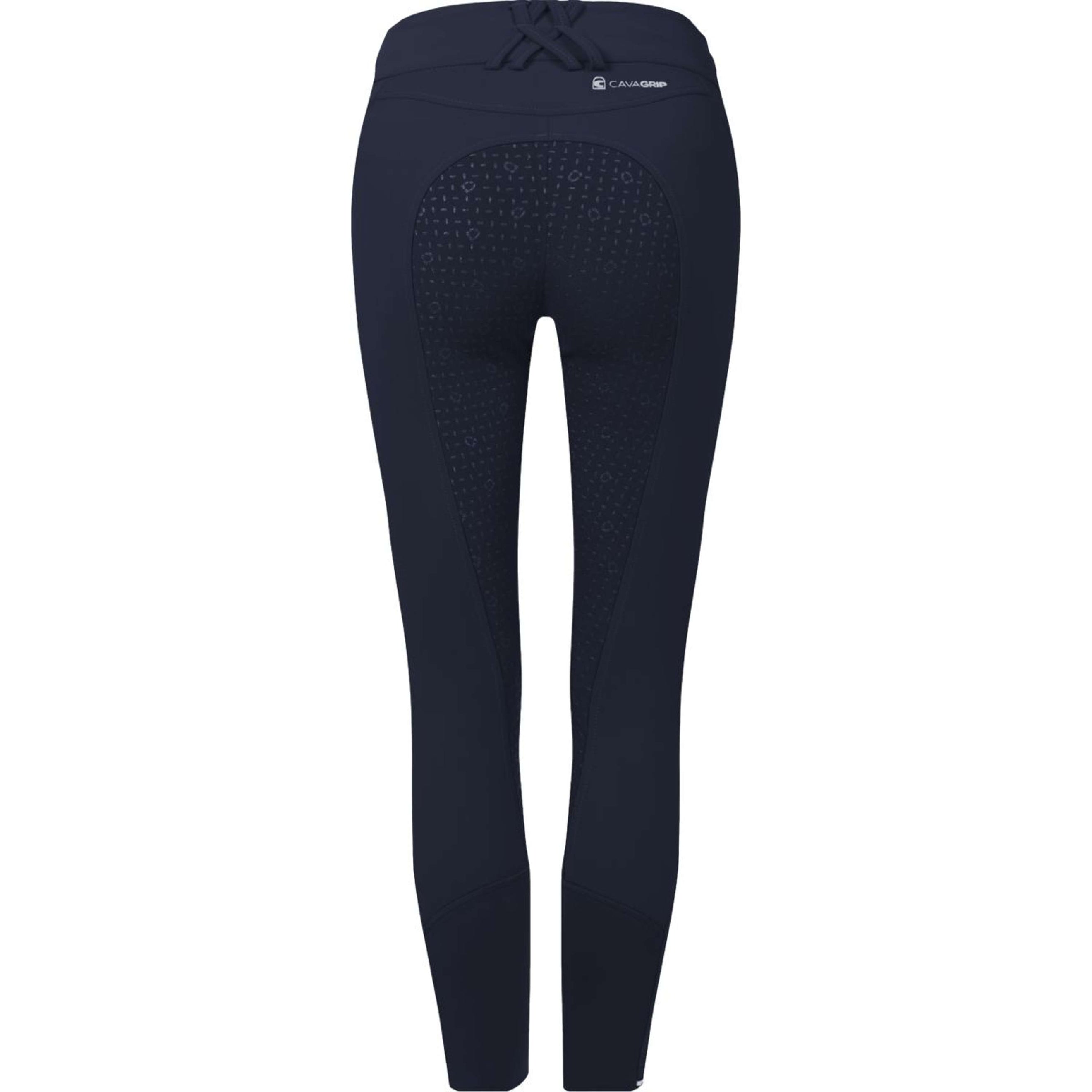 Cavallo Pantalon d'Équitation Caja Grip High Waist Bleu Profond/Bleu Foncé Cavallo Pantalon d'Équitation Caja Grip High Waist Bleu Profond/Bleu Foncé