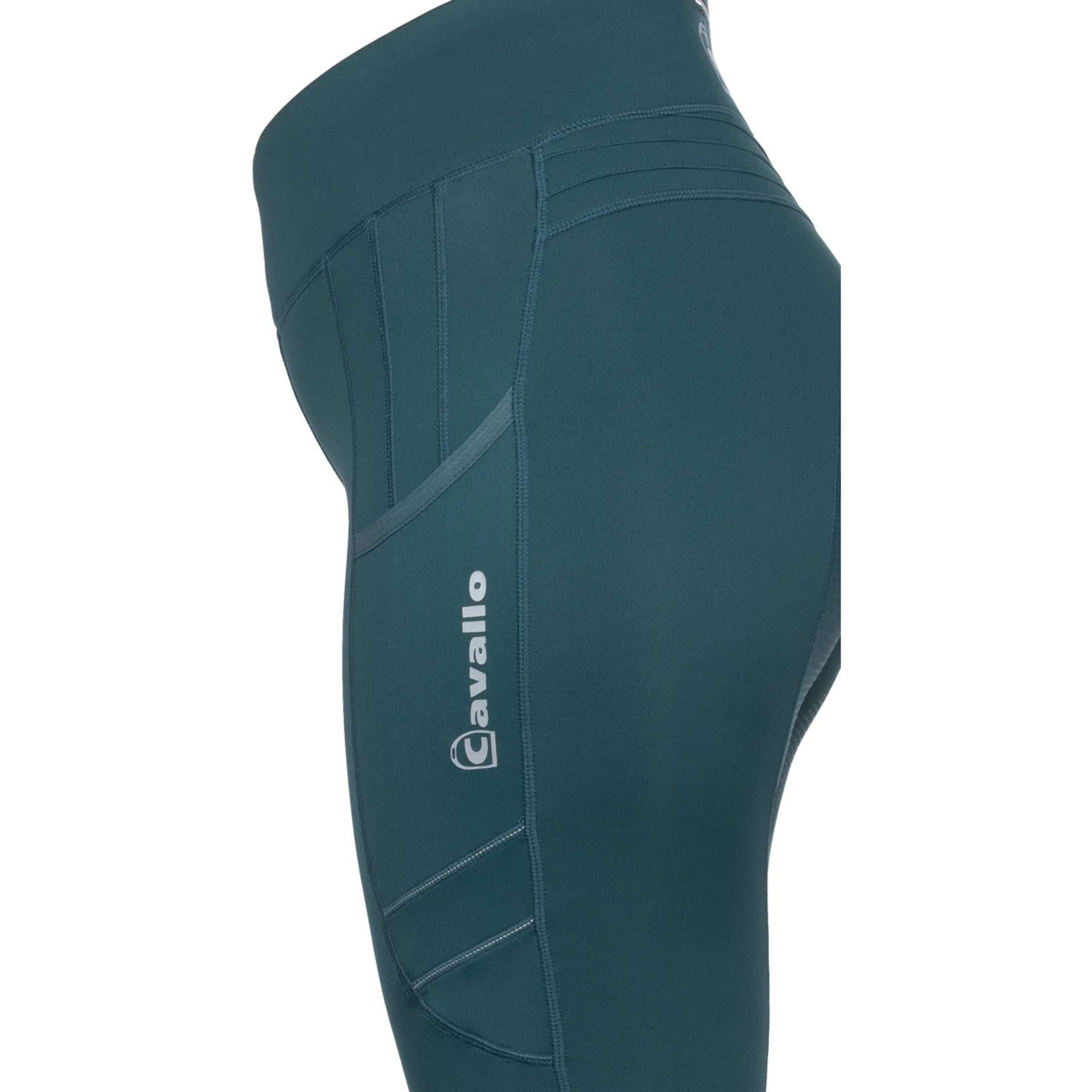 Cavallo Legging d'Équitation CavalLin Grip Rl Full Grip Dark Peacock
