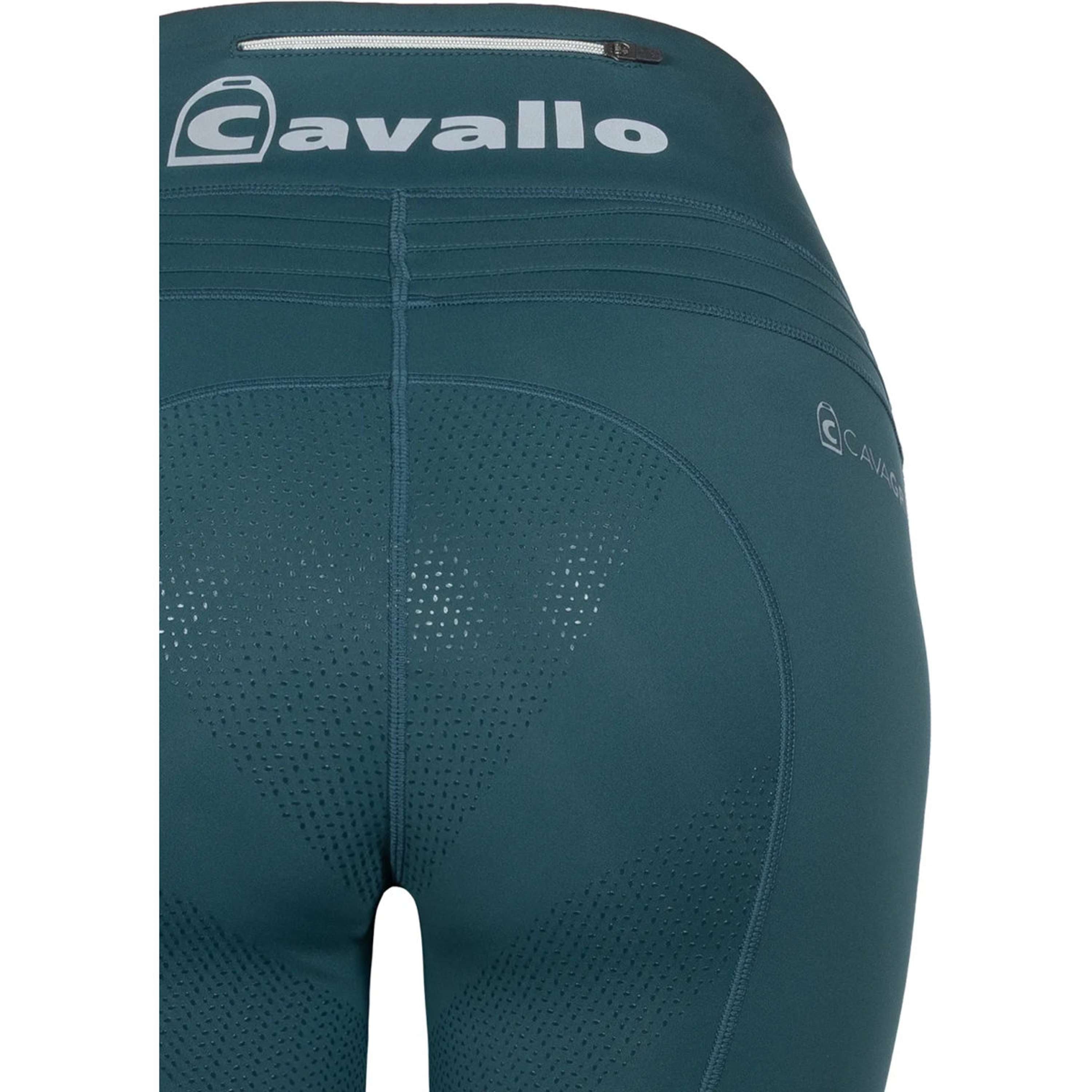 Cavallo Legging d'Équitation CavalLin Grip Rl Full Grip Dark Peacock