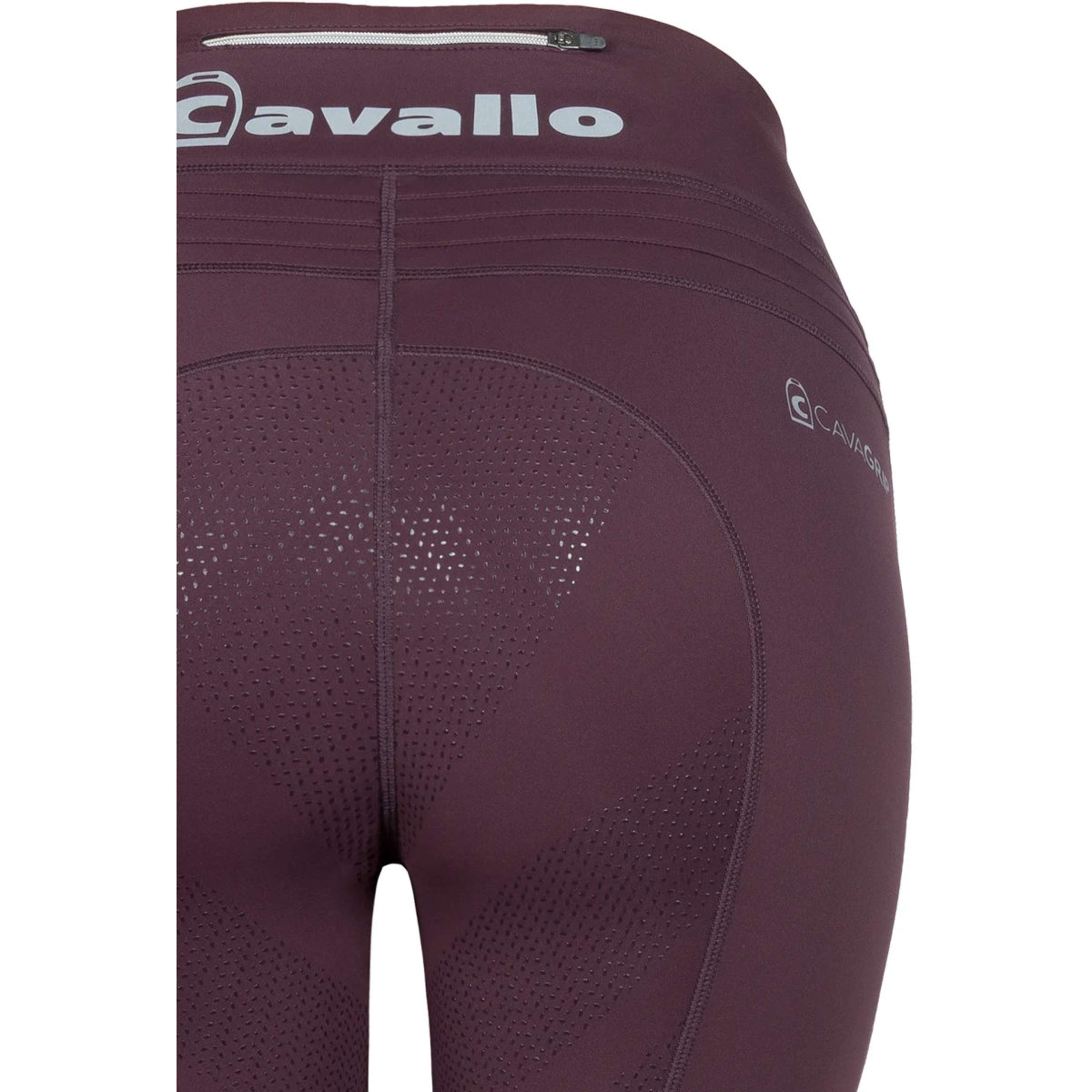 Cavallo Legging d'Équitation CavalLin Grip Rl Full Grip Dusty Plum