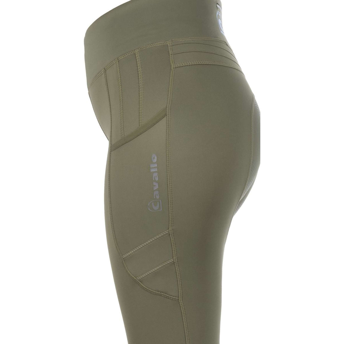 Cavallo Legging d'Équitation Cavallin Grip RL Full Grip Tea Leaf