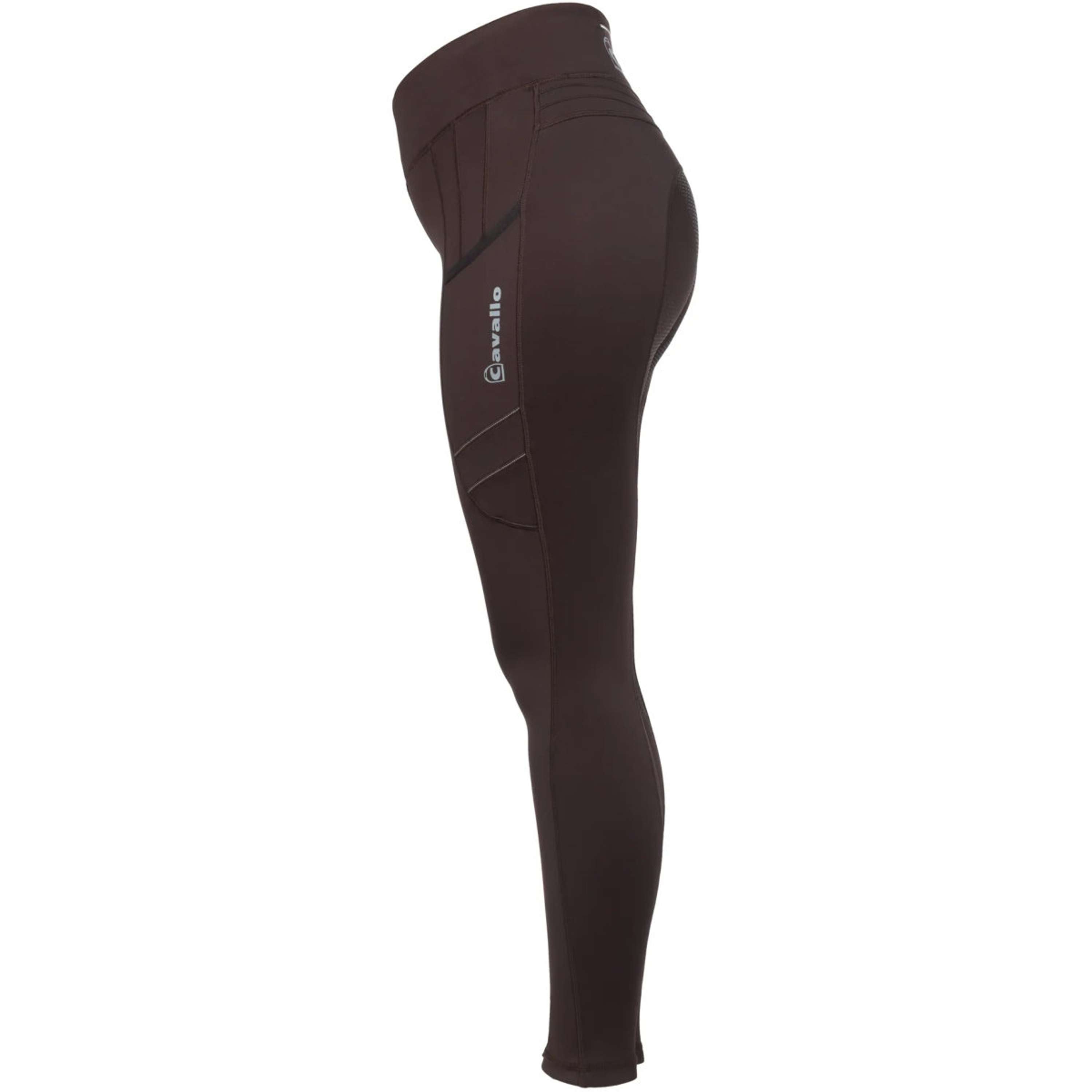 Cavallo Legging d'Équitation CavalLin Grip Rl Full Grip Café Noir