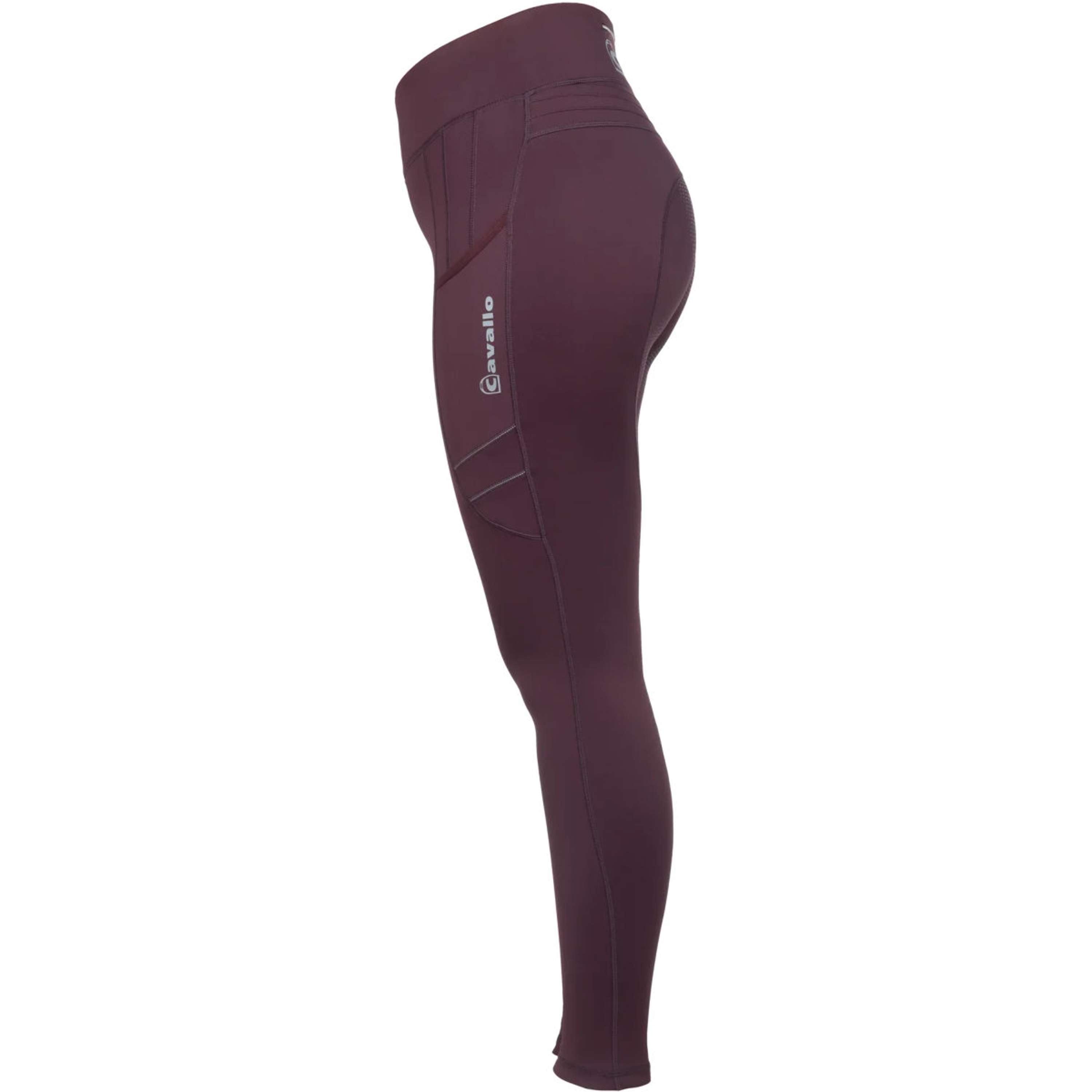 Cavallo Legging d'Équitation CavalLin Grip Rl Full Grip Dusty Plum