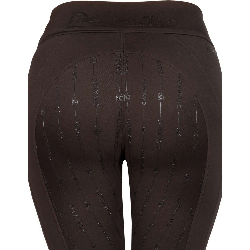 Cavallo Legging d'Équitation CavalLiz Grip Rl Full Grip Café Noir