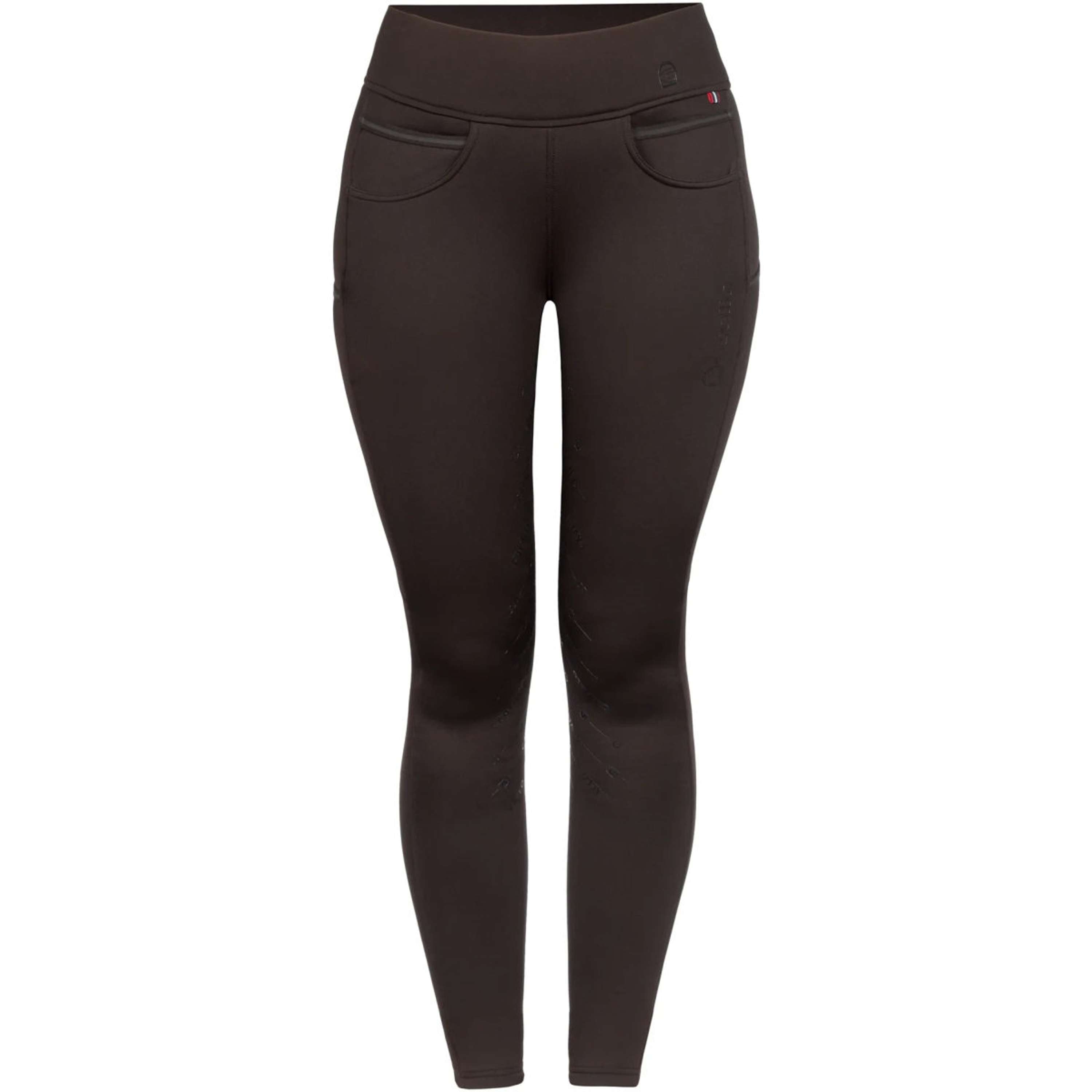 Cavallo Legging d'Équitation CavalLiz Grip Rl Full Grip Café Noir