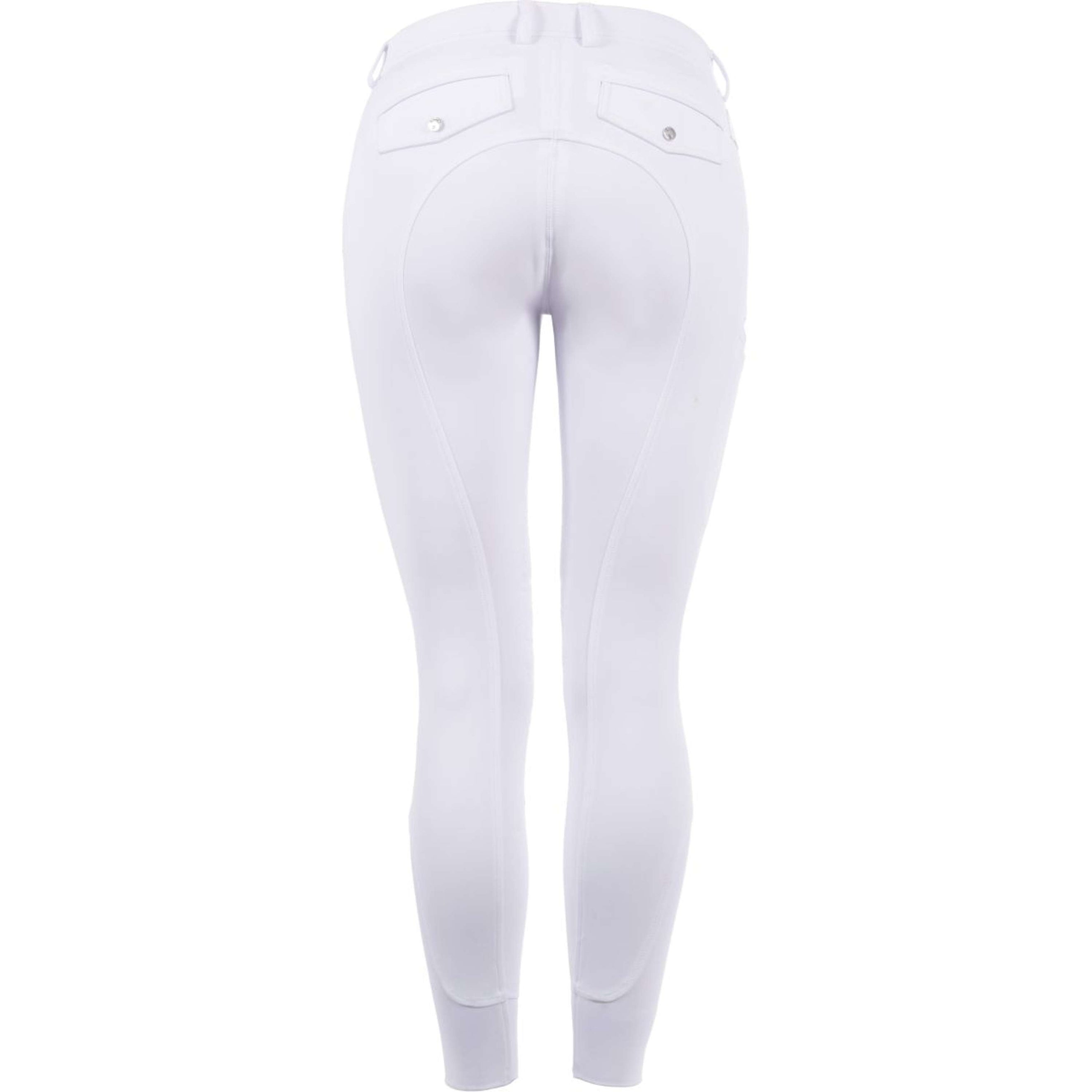 Cavallo Pantalon d'Équitation Dristy Grip Mobile Softshell Knee Grip Fonctionnel Femmes Blanc
