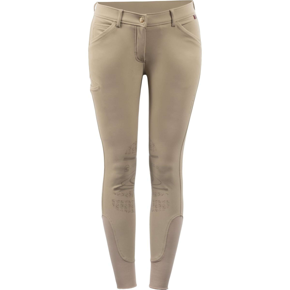 Cavallo Pantalon d'Équitation Dristy Grip Mobile Softshell Knee Grip Fonctionnel Femmes Almond