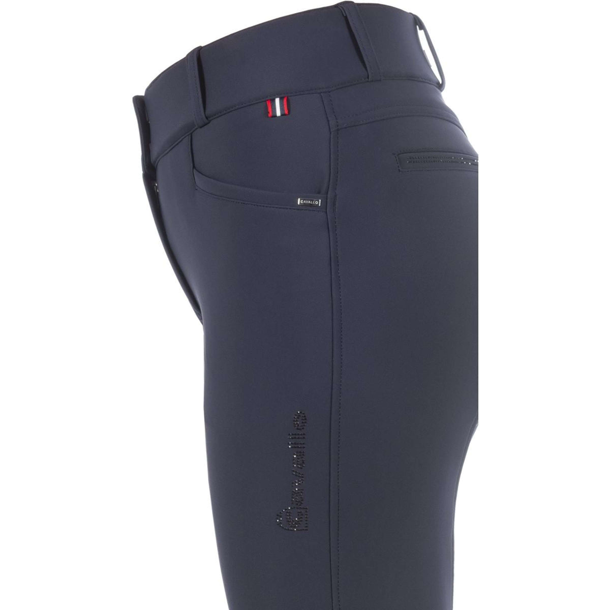 Cavallo Pantalon d'Équitation Cavalcharlet Full Grip Bleu Foncé