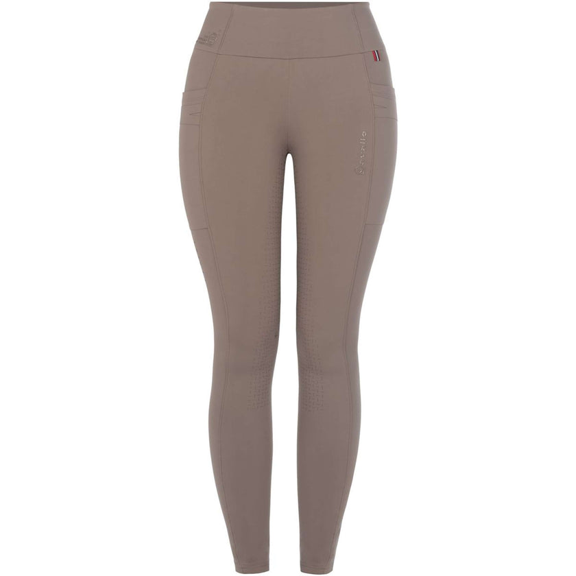Cavallo Legging d'Équitation CavalLove Grip RL Full Grip Mocha Latte