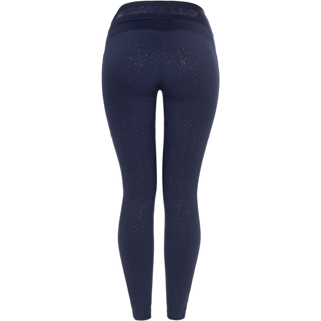 Cavallo Legging d'Équitation CavalLenka Grip RL Full Grip Bleu foncé