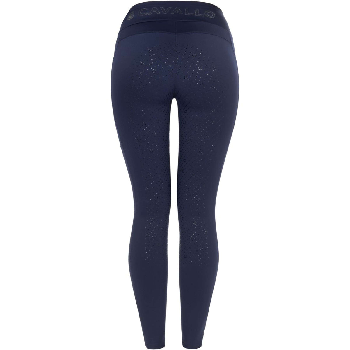 Cavallo Legging d'Équitation CavalLenka Grip RL Full Grip Bleu foncé