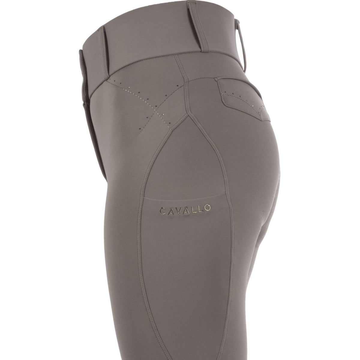 Cavallo Legging d'Équitation CavalCandera Grip Mobile Sepia Olive