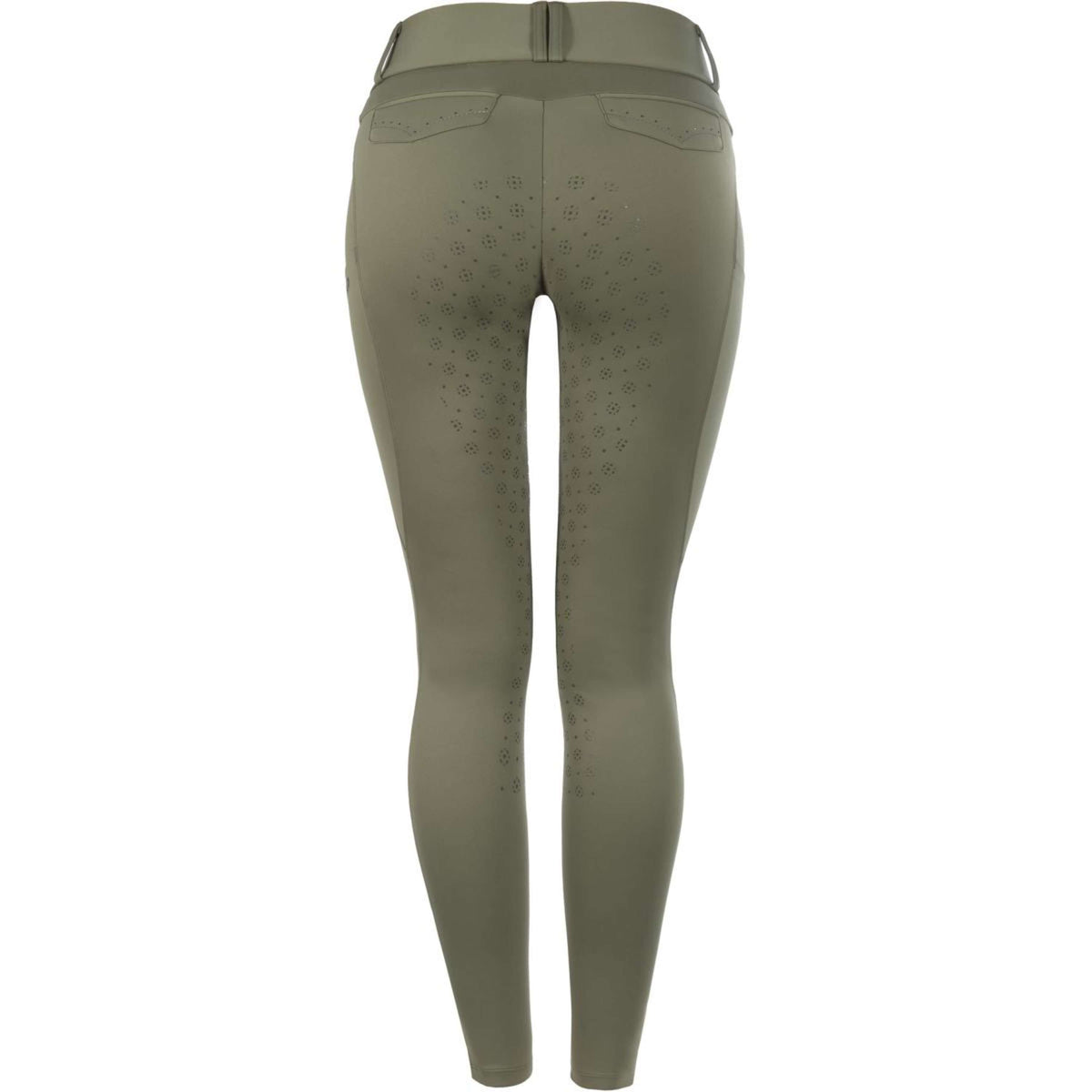 Cavallo Pantalon d'Équitation Cavalcandera Grip Mobile Full Grip Tea Leaf