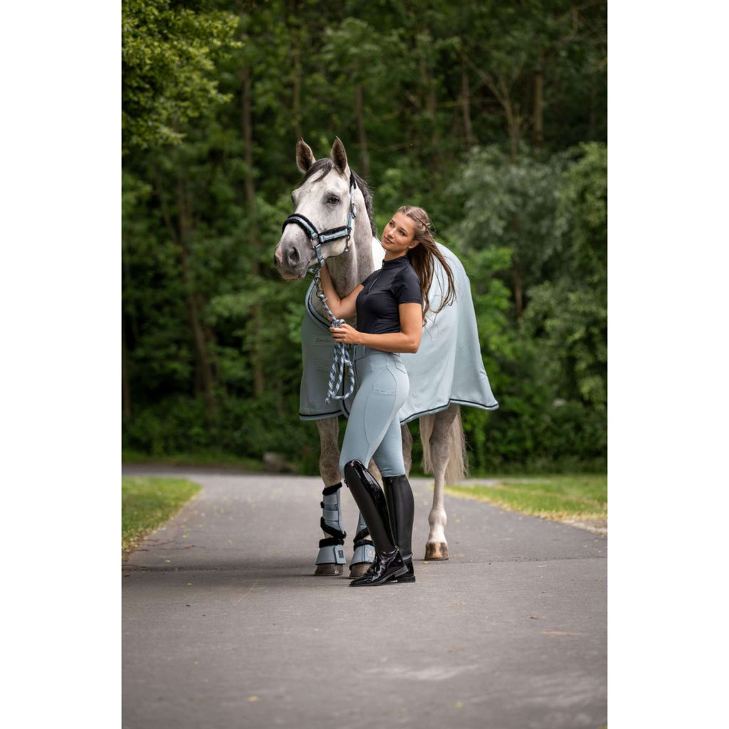 Cavallo Pantalon d'Équitation CavalCandera Grip Mobile Full Grip Soft Aqua
